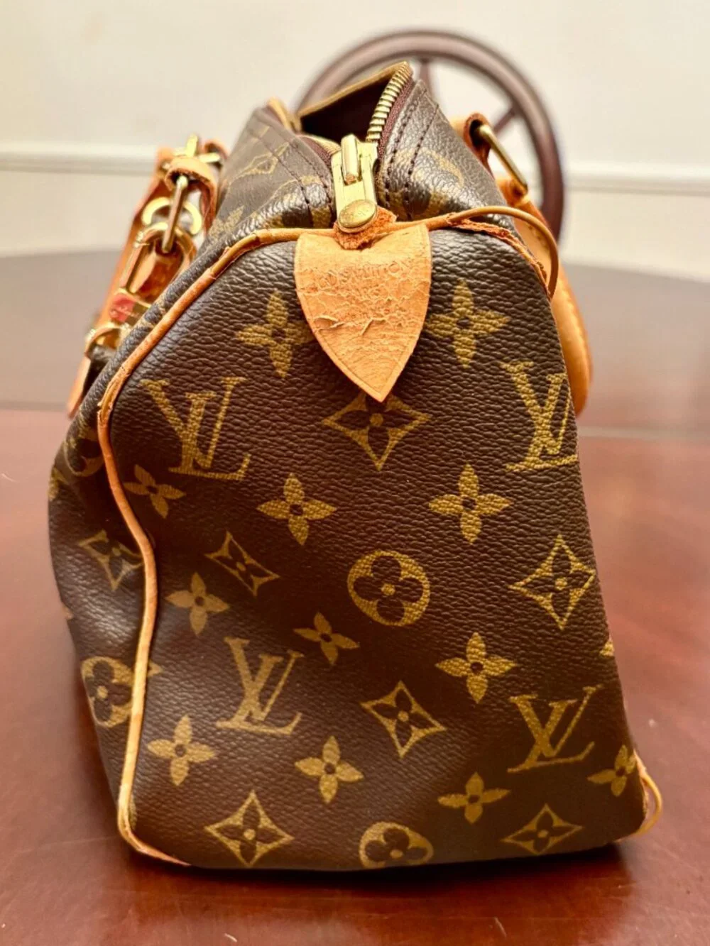 Louis Vuitton Speedy Bag with Shoulder Strap